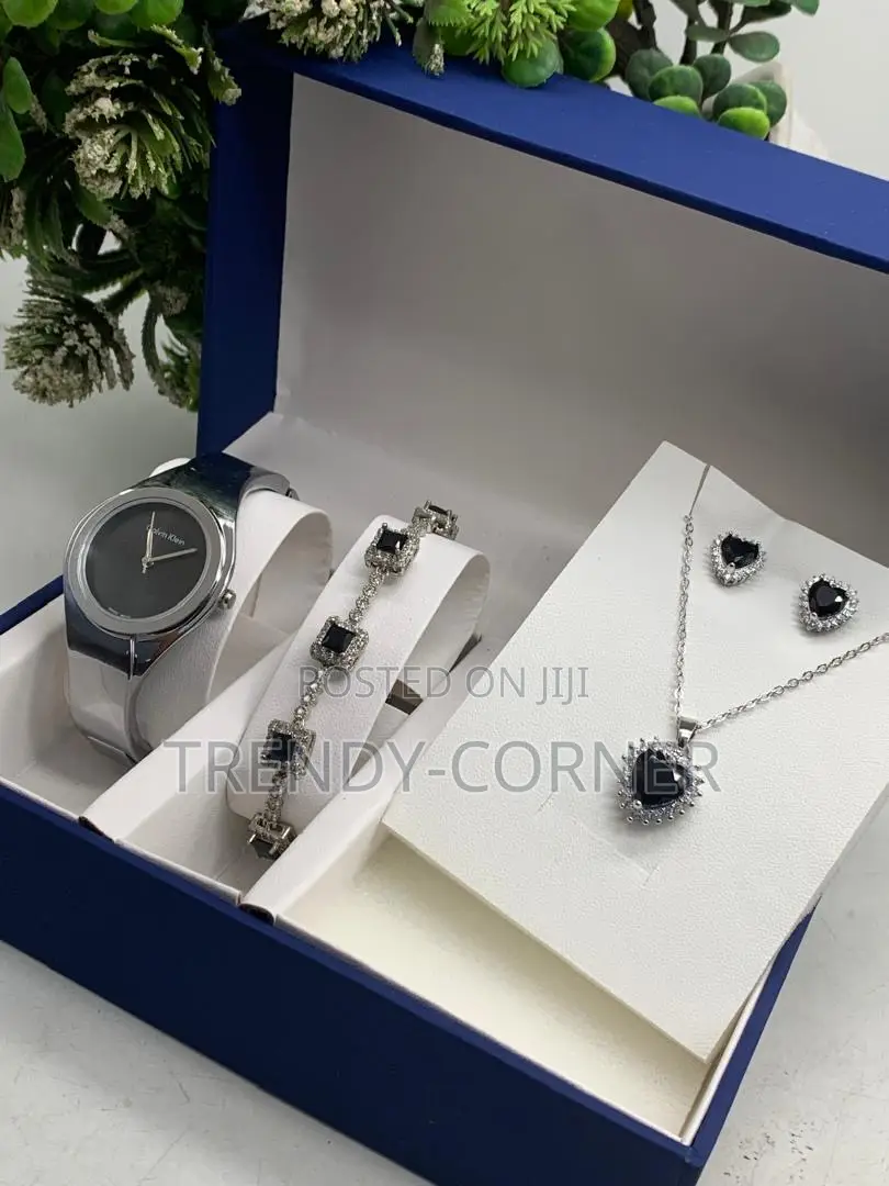 Calvin Klein Ladies Watch and Jewelry Set