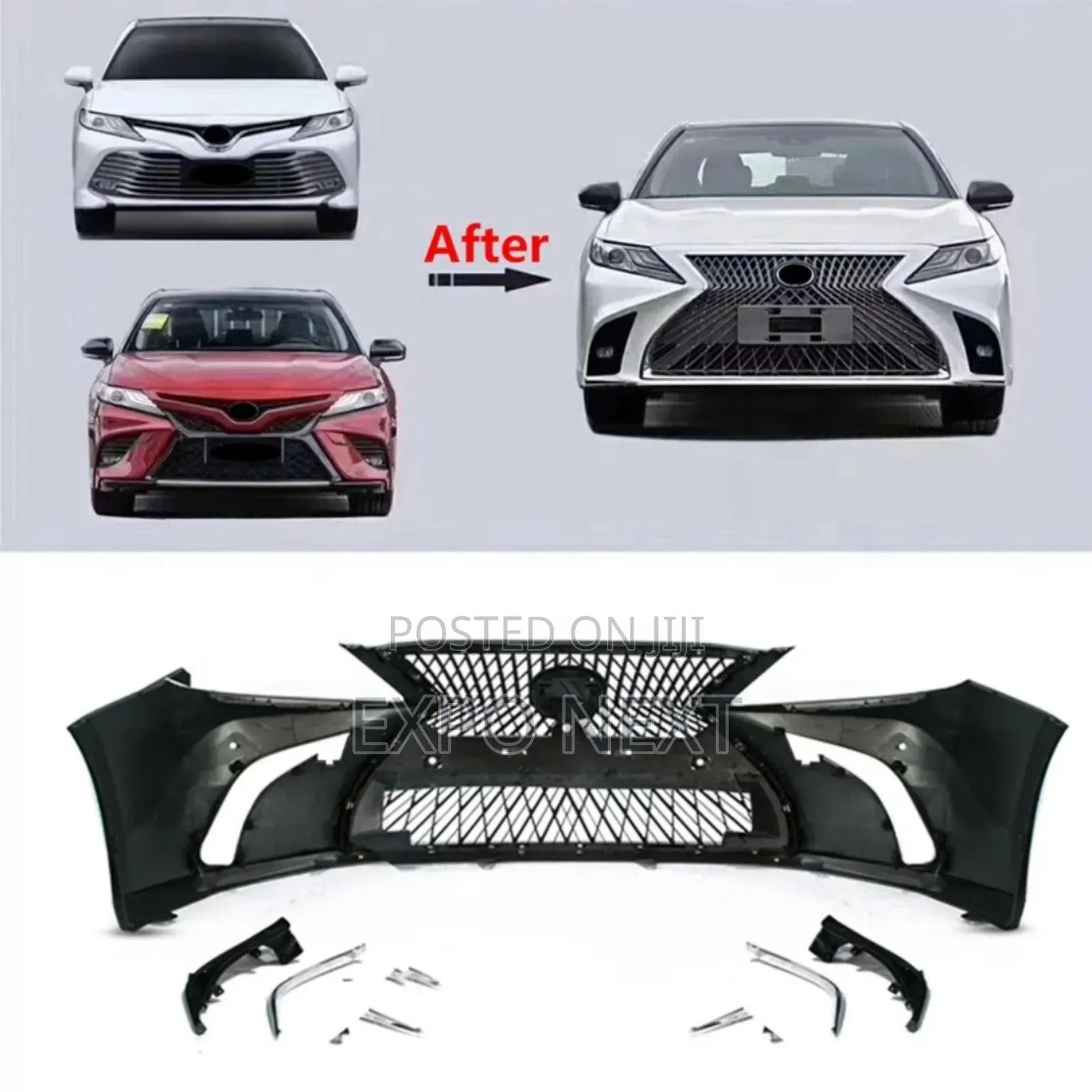 Toyota Camry 2018-2021 Upgrade To New Lexus Style Grills