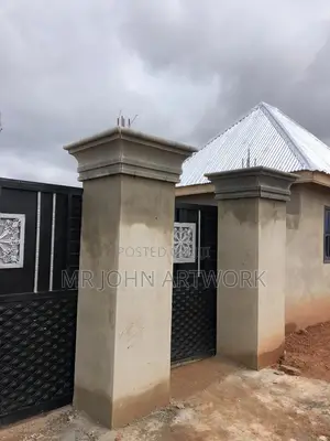 Gate Pillar and Fence Wall Copping Design Artwork