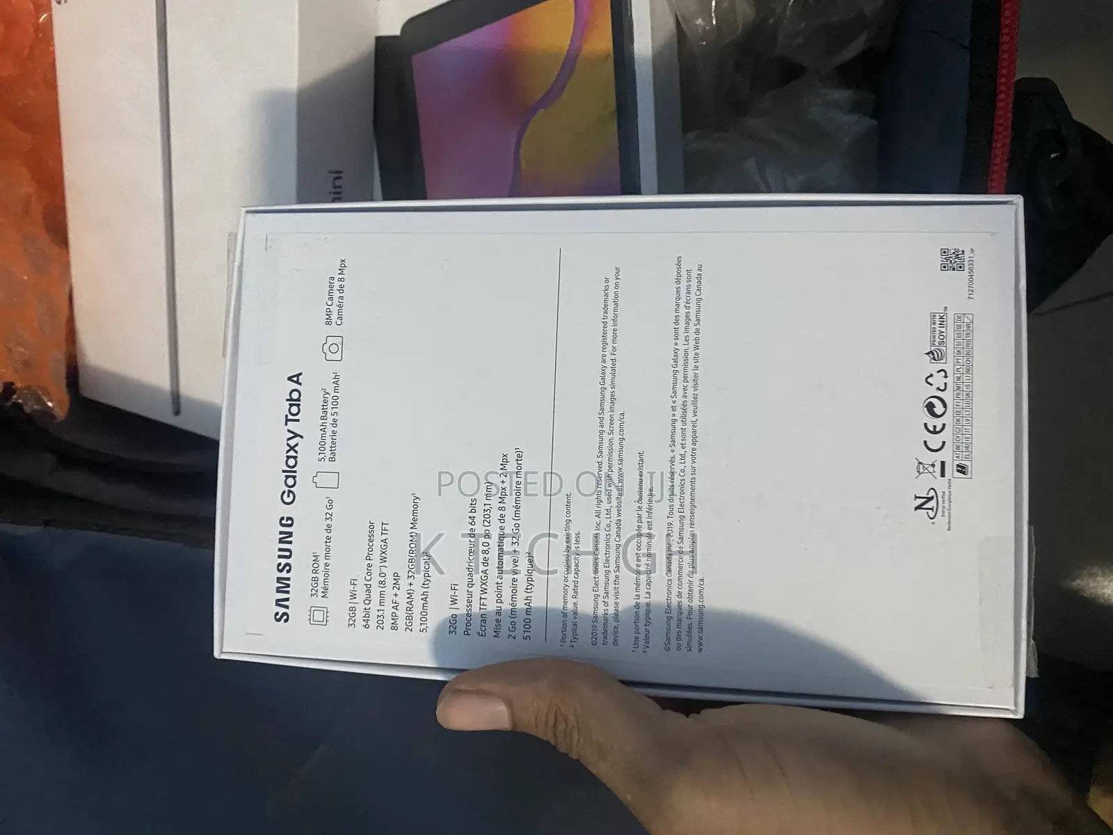 New Samsung Galaxy Tab A 8.0 (2019) 64 GB Black