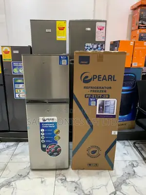 Try Out Good Pearl Pf-217-2b Grey 138l 2 Doors Top Mount Fridge