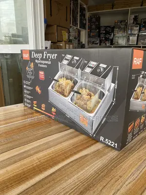 Raf Multipurpose Double Deep Fryer