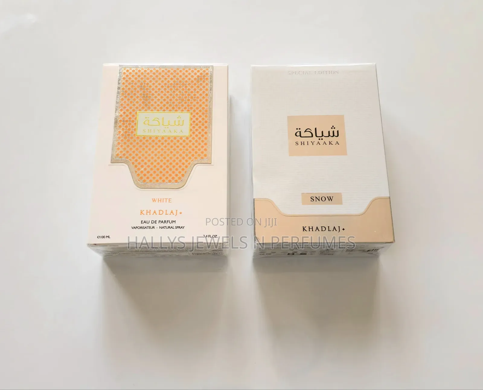 Shiyaaka White Perfume, Khadlaj, 100ml, Unisex
