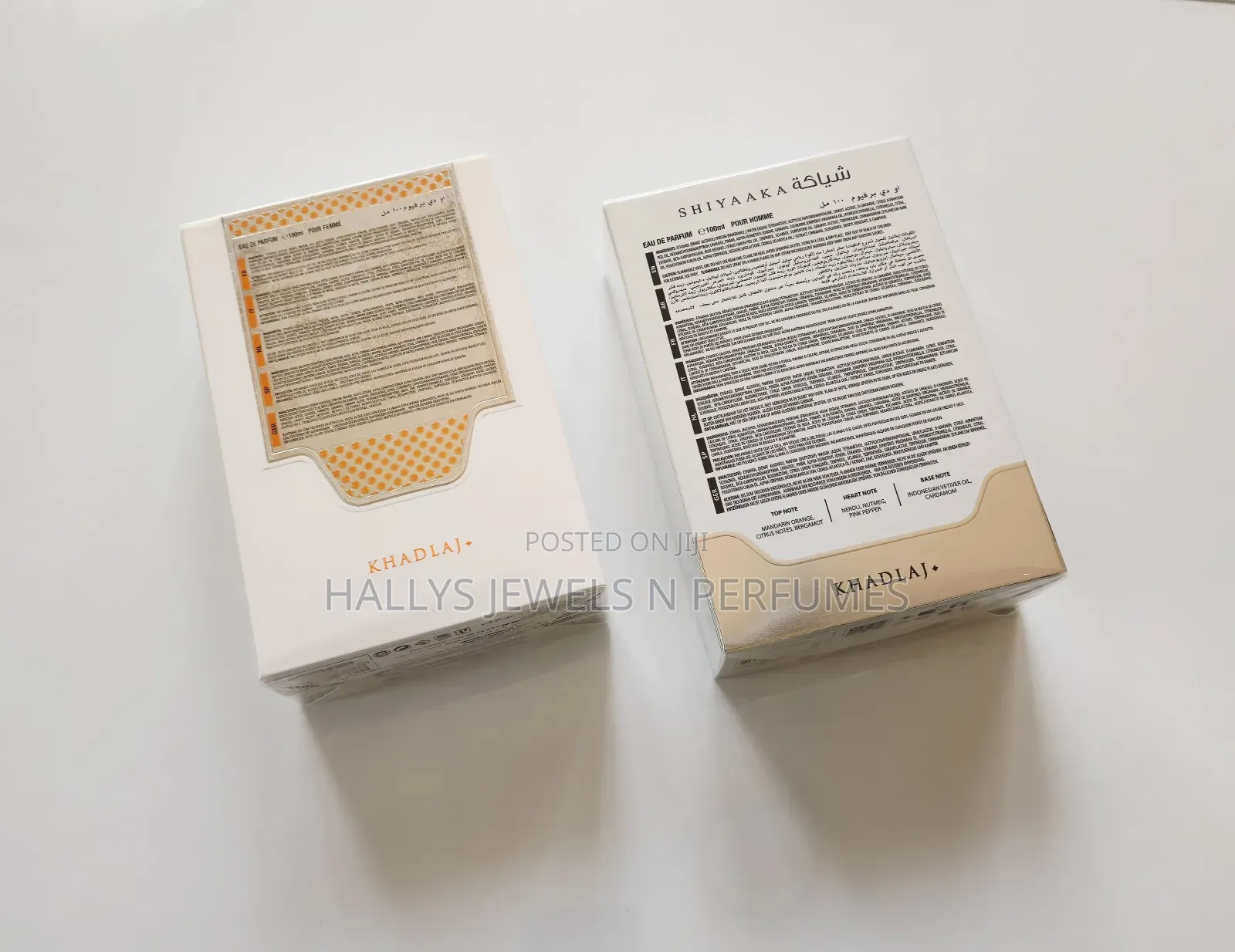 Shiyaaka White Perfume, Khadlaj, 100ml, Unisex