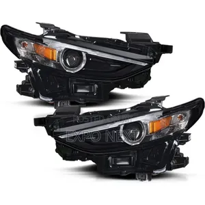 Headlights Headlamp Head Light Usa For Mazda3 2019 - 2021 Pair