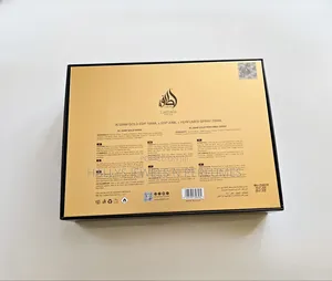 Al Qiam Gold Perfume, Gift Set by Lattafa, 100ml, Men's