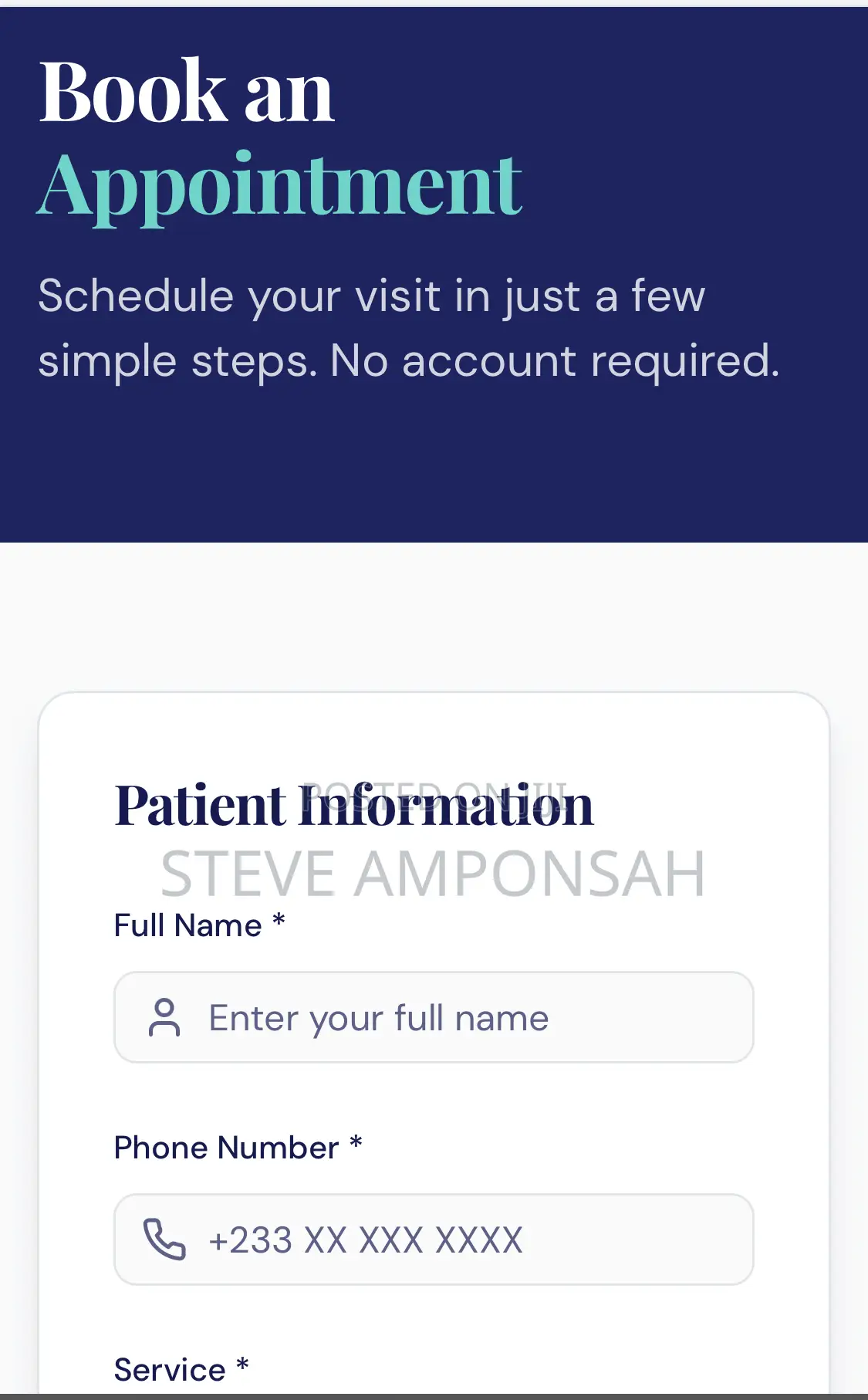 Website for Hospitals and Health Care Centers