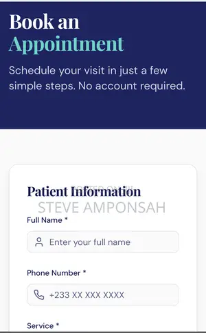 Website for Hospitals and Health Care Centers