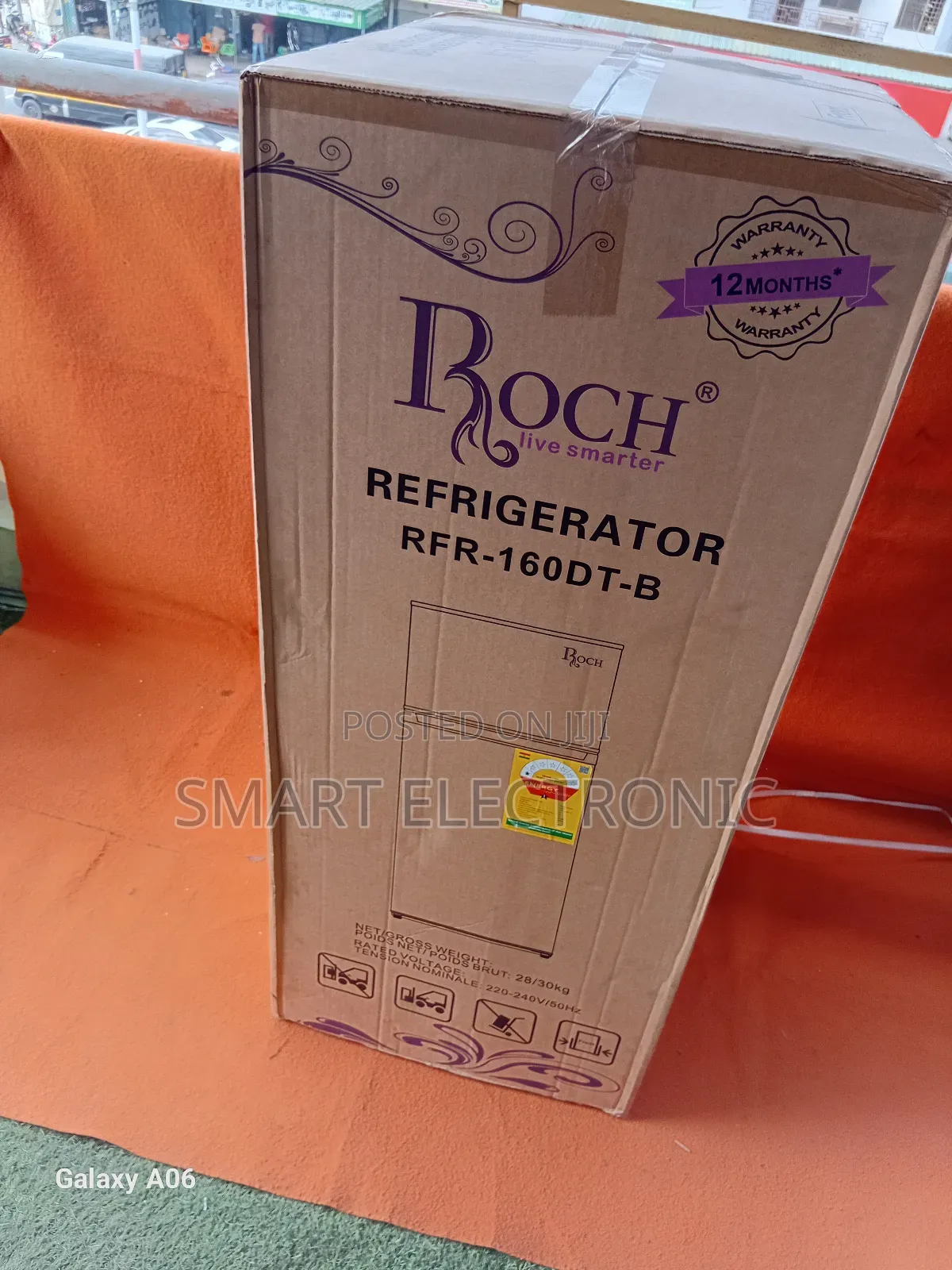 Roch 160l Double Door Refrigerator – Reliable Everyday Cooling