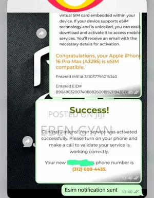 Esim Activation