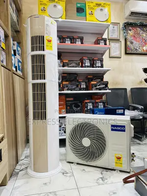 Durable Sleek White 2.5hp Split R410 Gas Nasco Floor