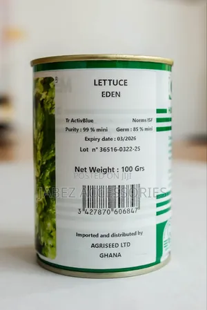 Lettuce Seed Can