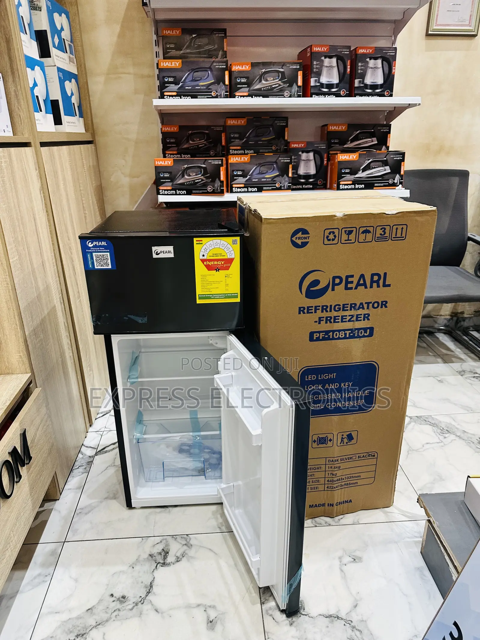 Available Now at Store Pf-108t-10j Double Door Fridge Table Top