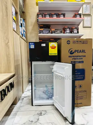 Quality Sleek Black Double Door Fridge Pearl Pf-108t-10j