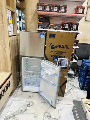 Get the New Grey Double Door 138l Pf-217-2b Fridge Pearl