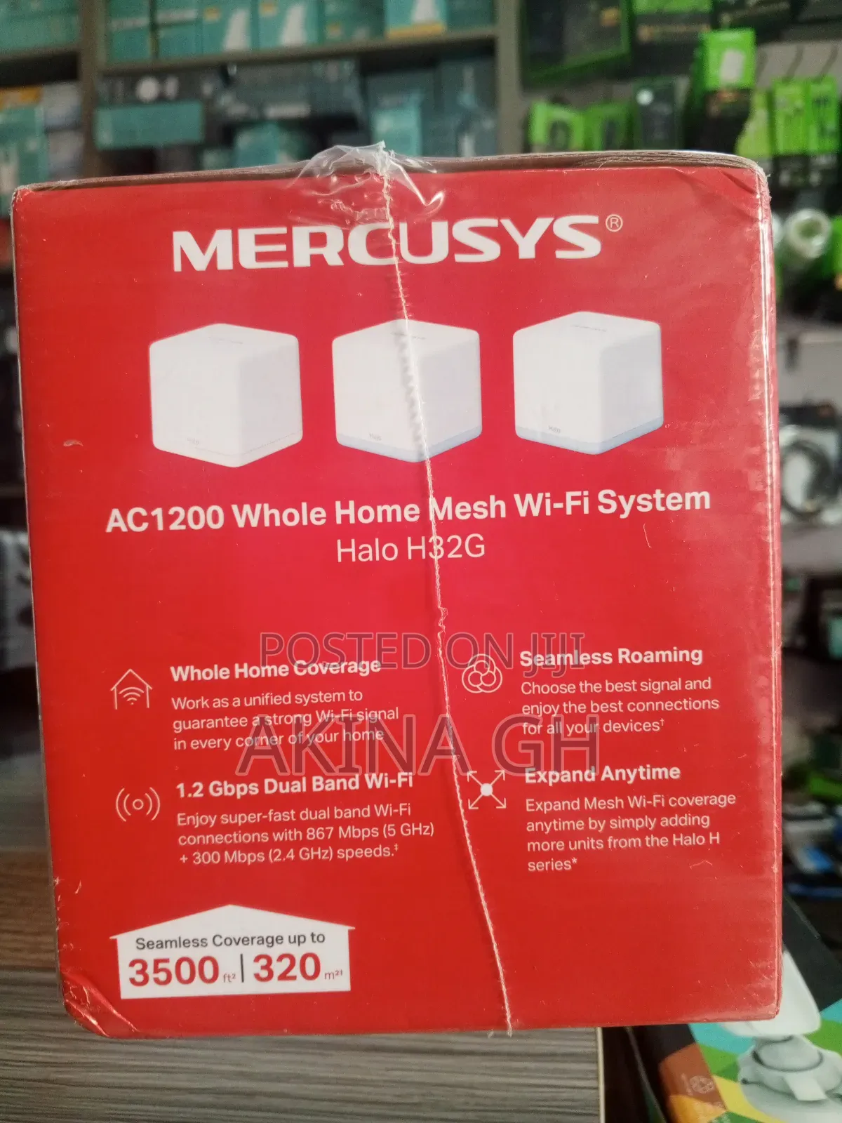 Mercusys Ac1200 Whole Home Mesh in Wi-Fi System (Halo H32g)