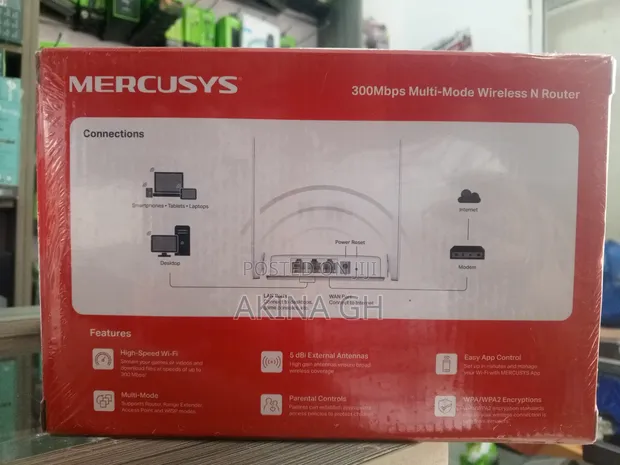 300mbps Multi-Mode Wireless N Router (Mw302r) By 2