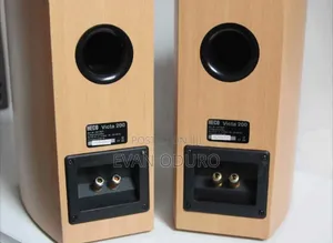 Power Leading German Brand Heco Bookshelf Speakers Good Sound Quality