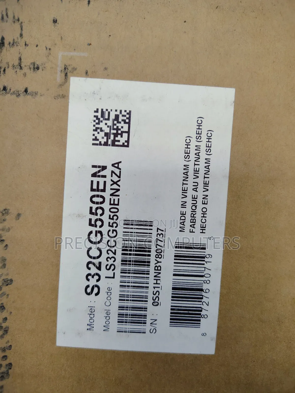Samsung Odyssey G5 32 " QHD 165hz Gaming Monitor