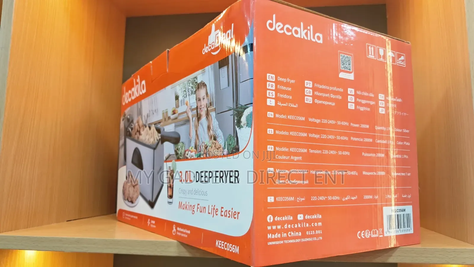 Decakila 3.0l Deep Fryer