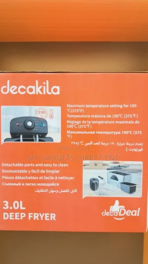 Decakila 3.0l Deep Fryer