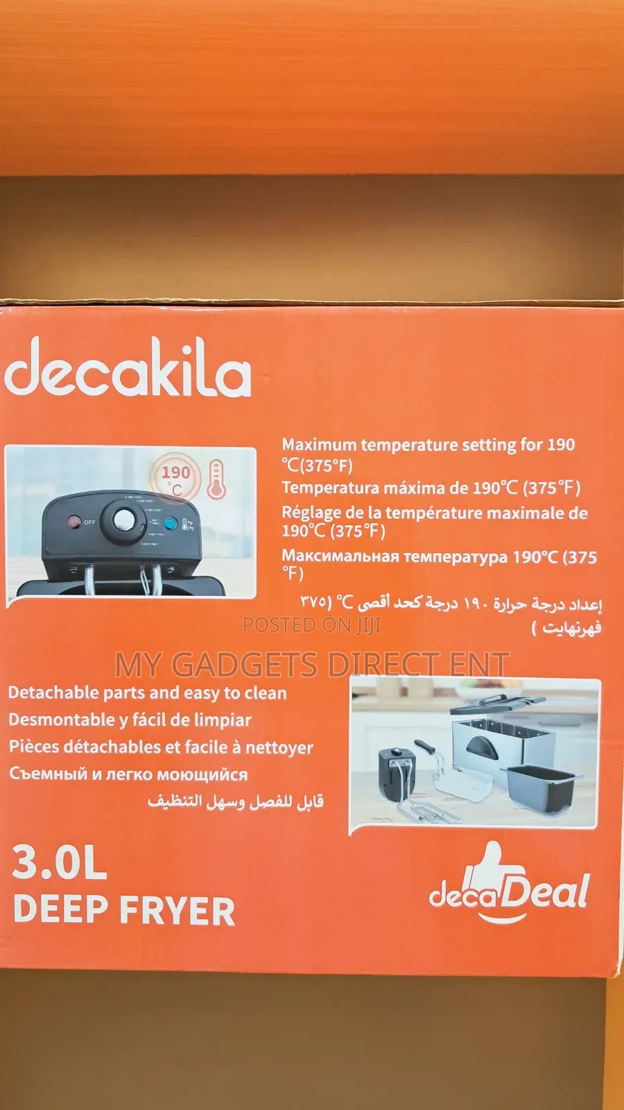 Decakila 3.0l Deep Fryer