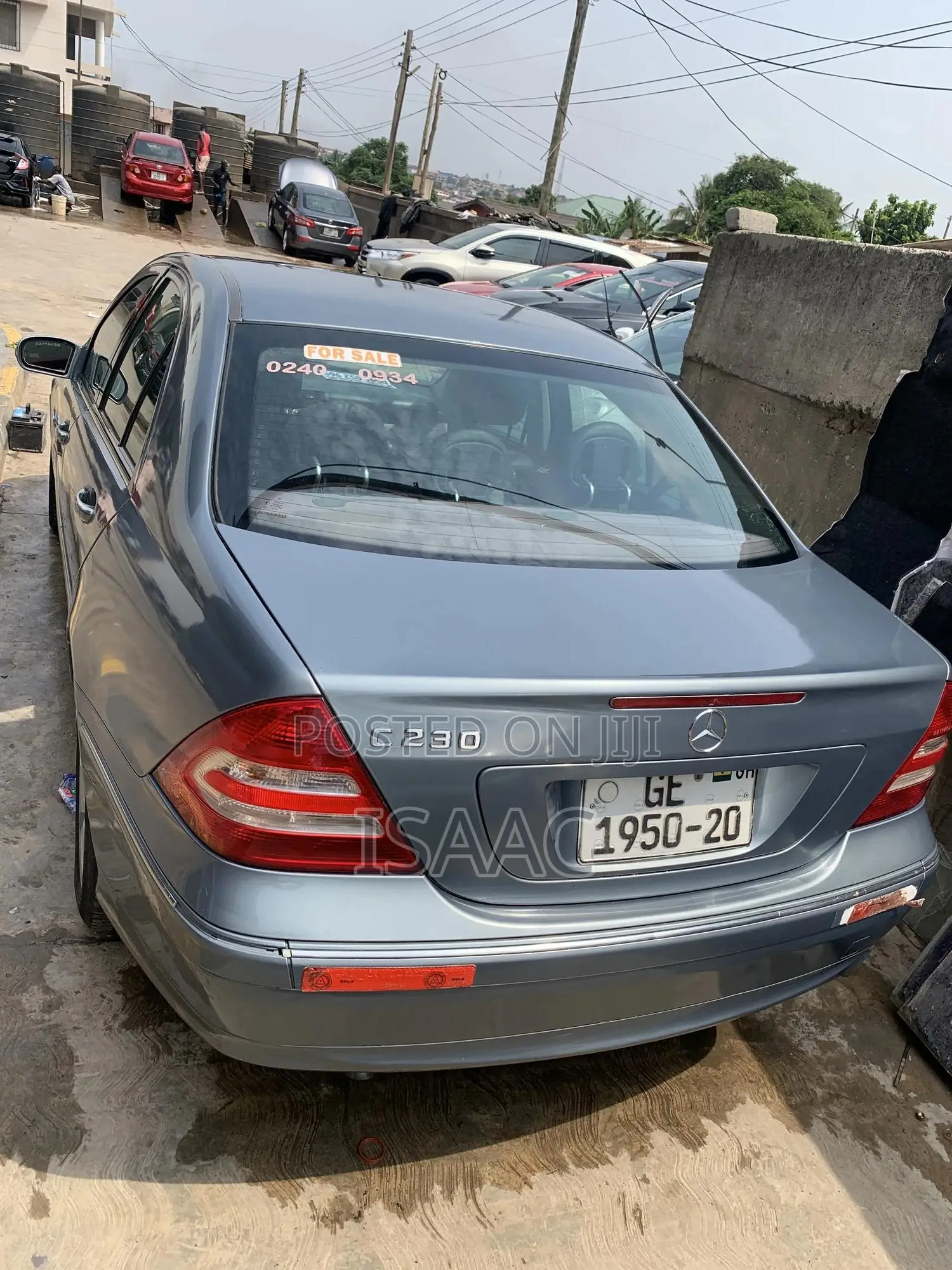 Mercedes-Benz C250 2008 Gray