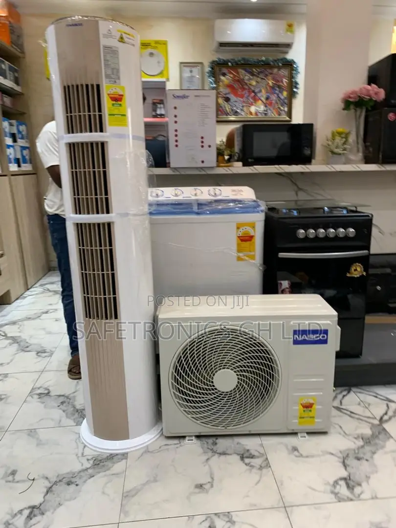 Choose Nasco Sleek New White 2.5 Hp Standing Floor Ac