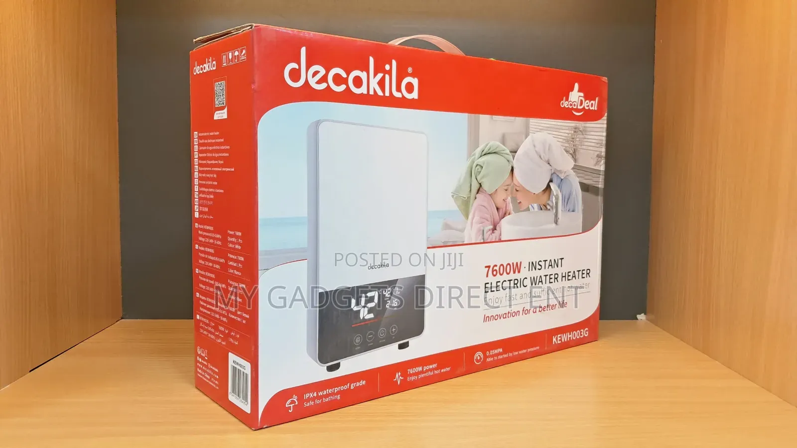 Decakila 7600w Instant Electric Water Heater