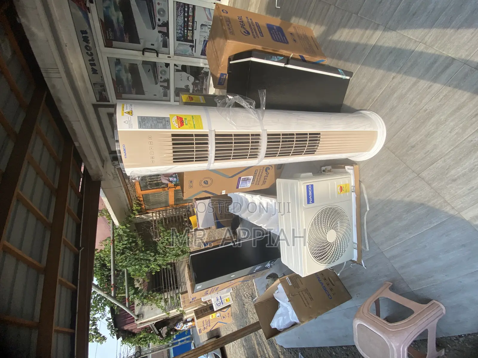 Remarkable Design Meets Cooling in the Nasco 2.5hp Standing Ac