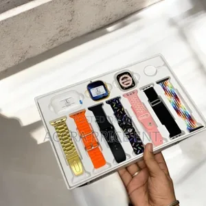 I-20 Ultra Max Suit Combination Smartwatch 10 in 1 Straps (383887)