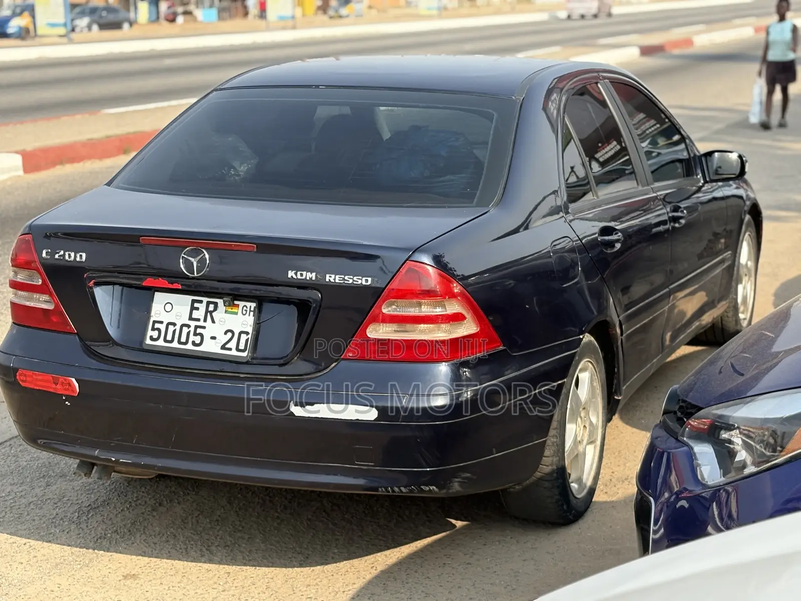 Mercedes-Benz C200 2006 Blue