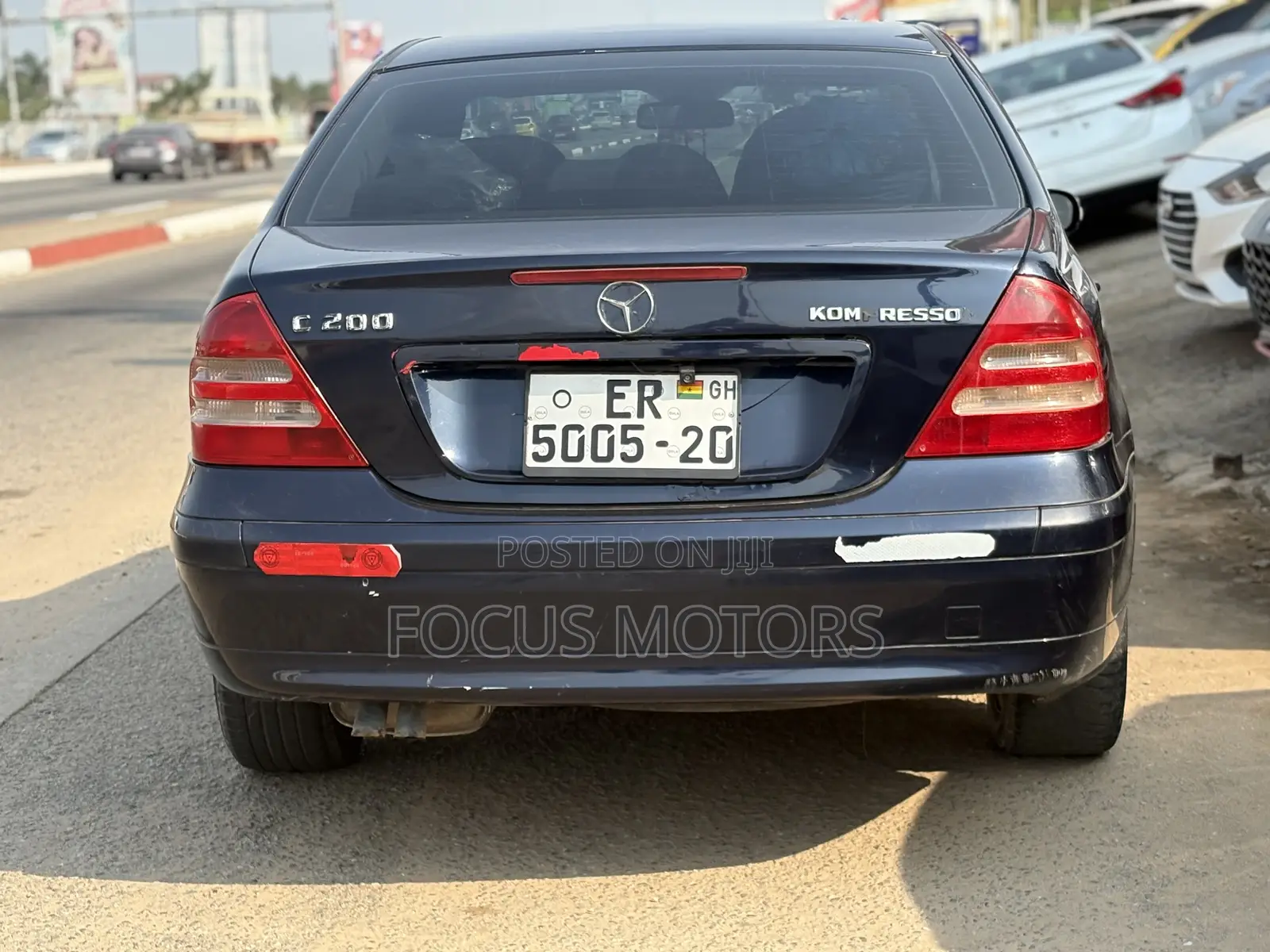 Mercedes-Benz C200 2006 Blue