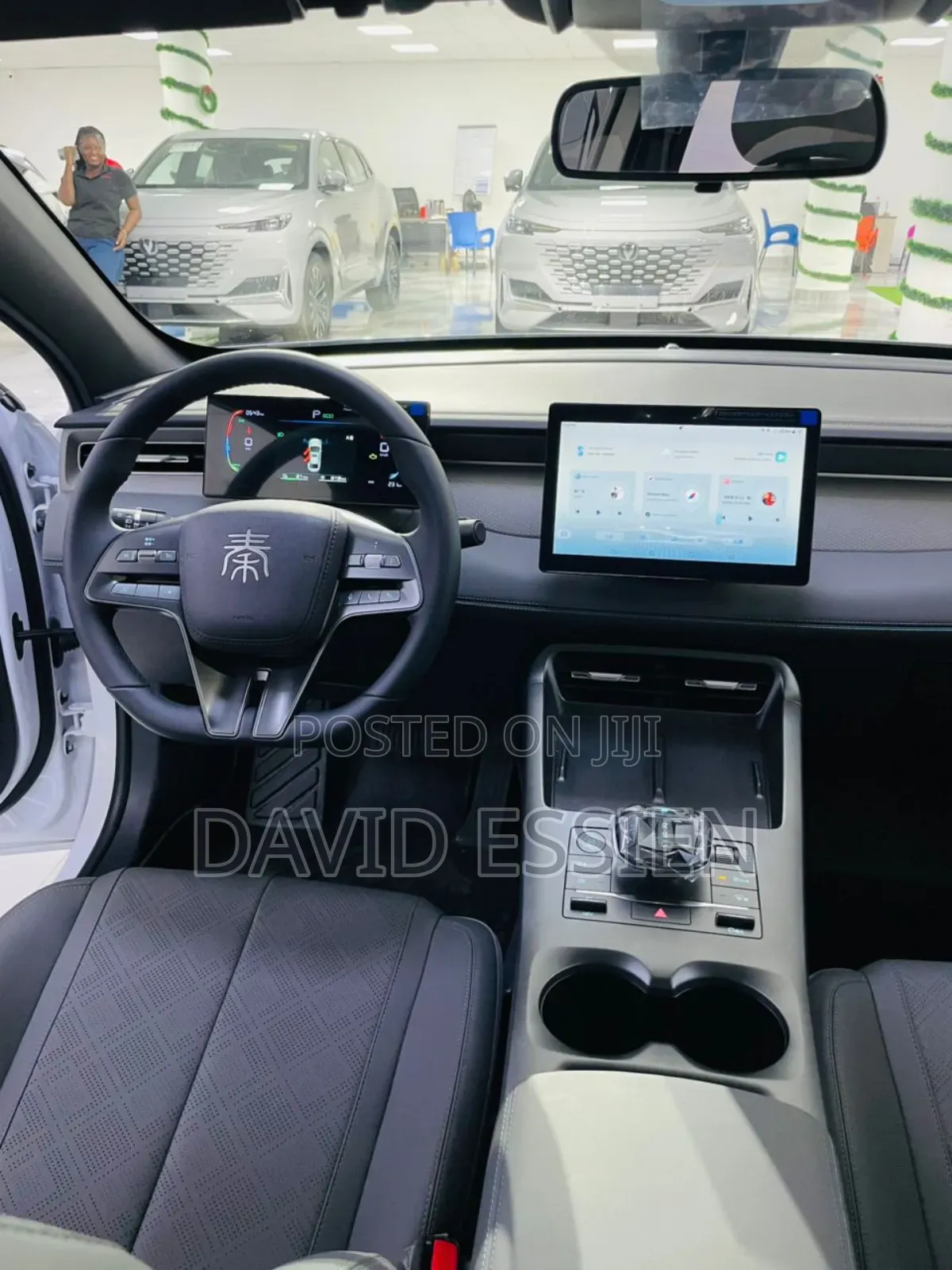 New BYD Qin Plus DM-i 2025 White