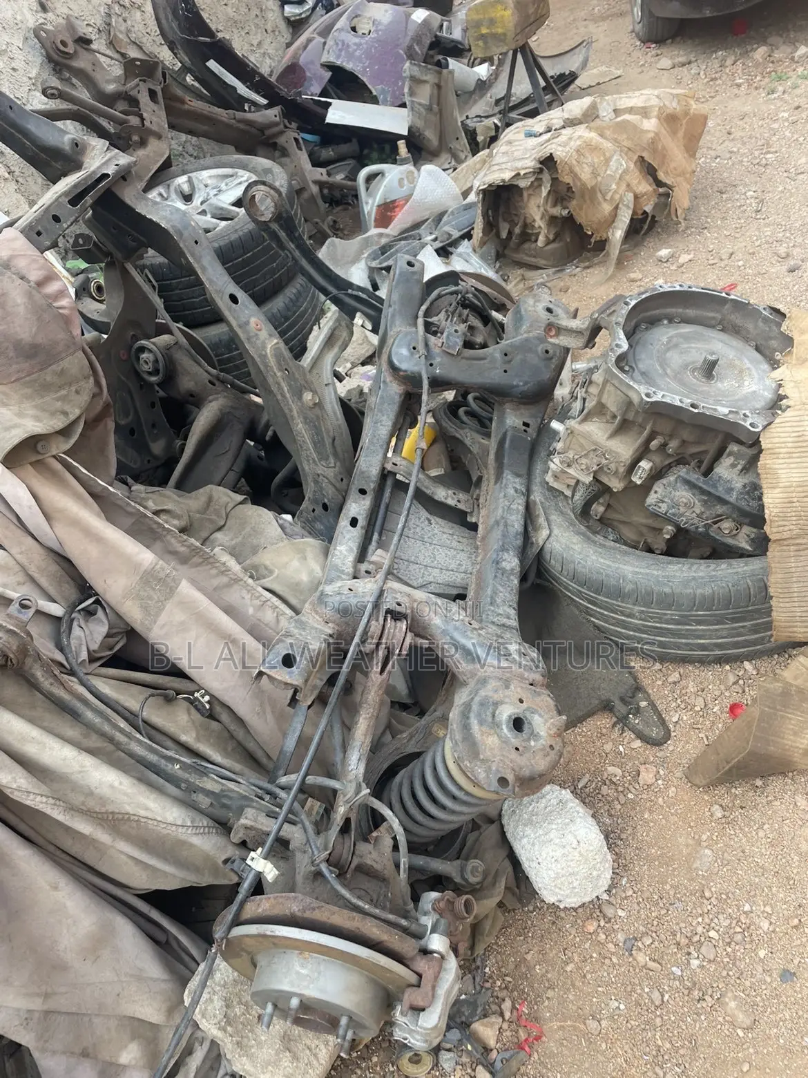 Ford Escape Rear Beam