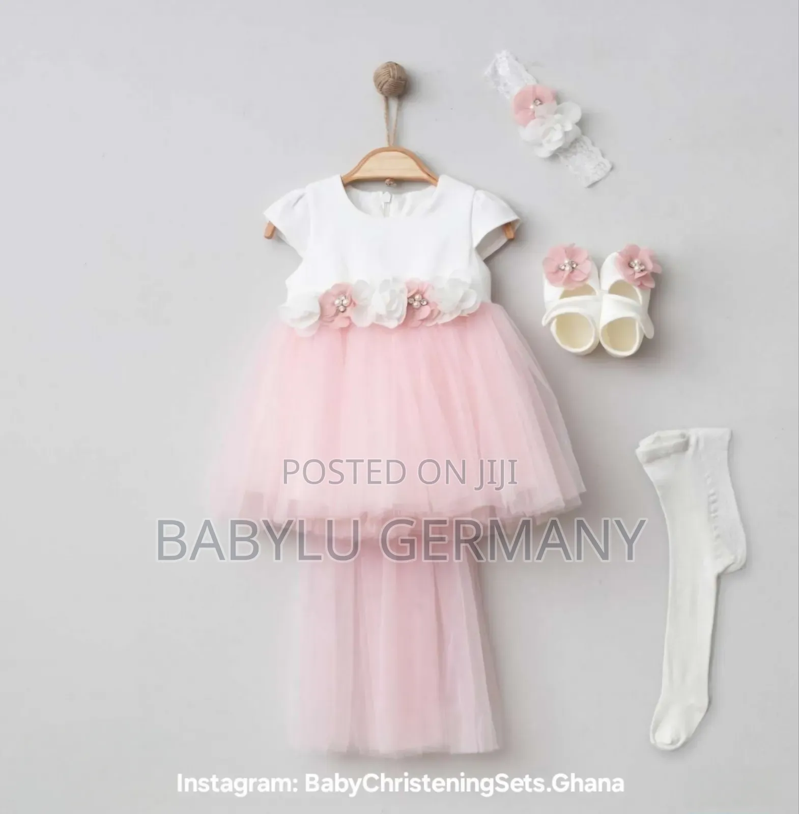 Luxury White and Pink Pugi Baby Gift Set