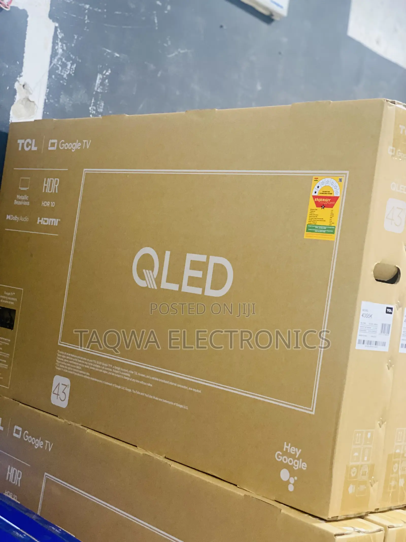 Google Tv- TCL 43-Qled Smart Tv