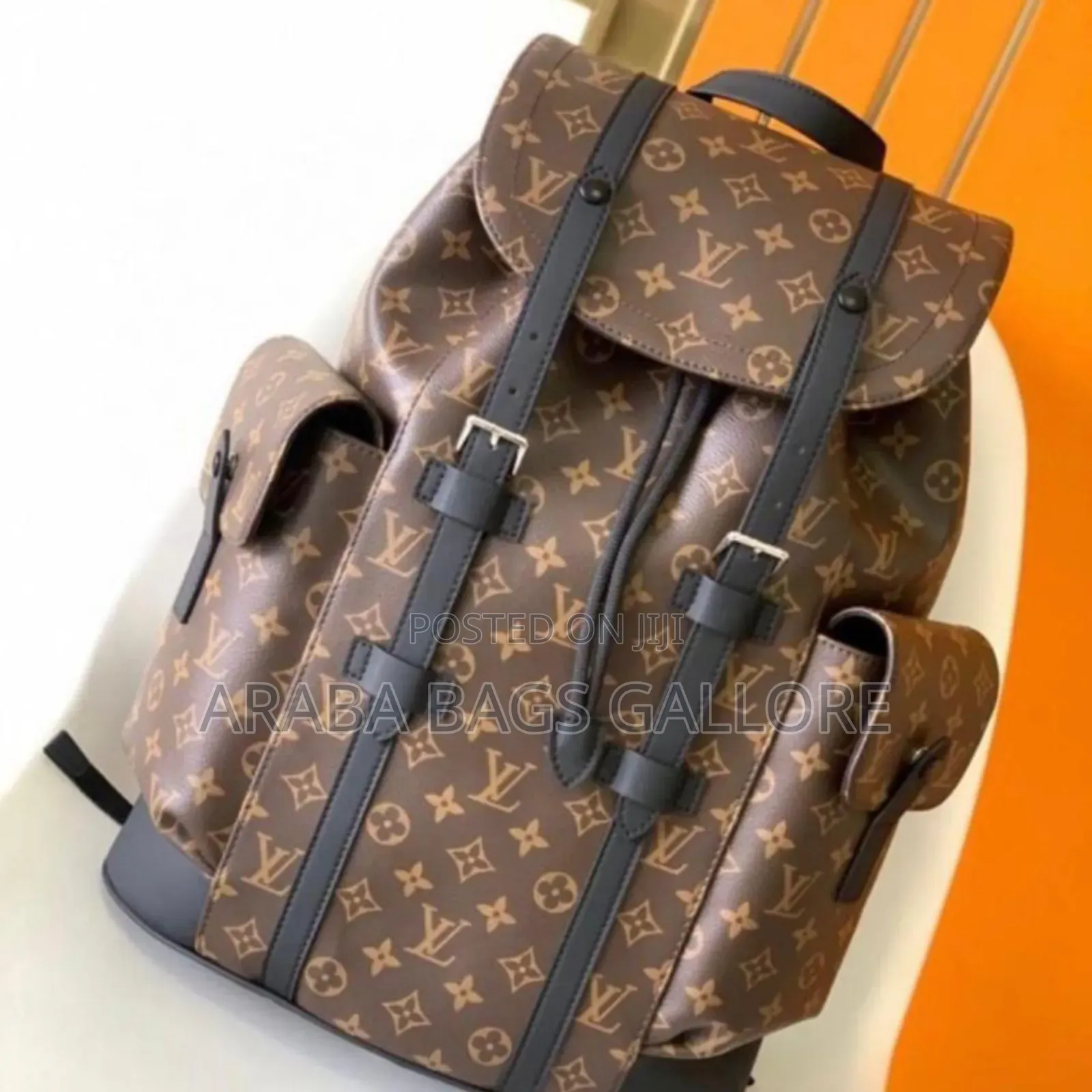 Louis Vuitton Leather Backpack