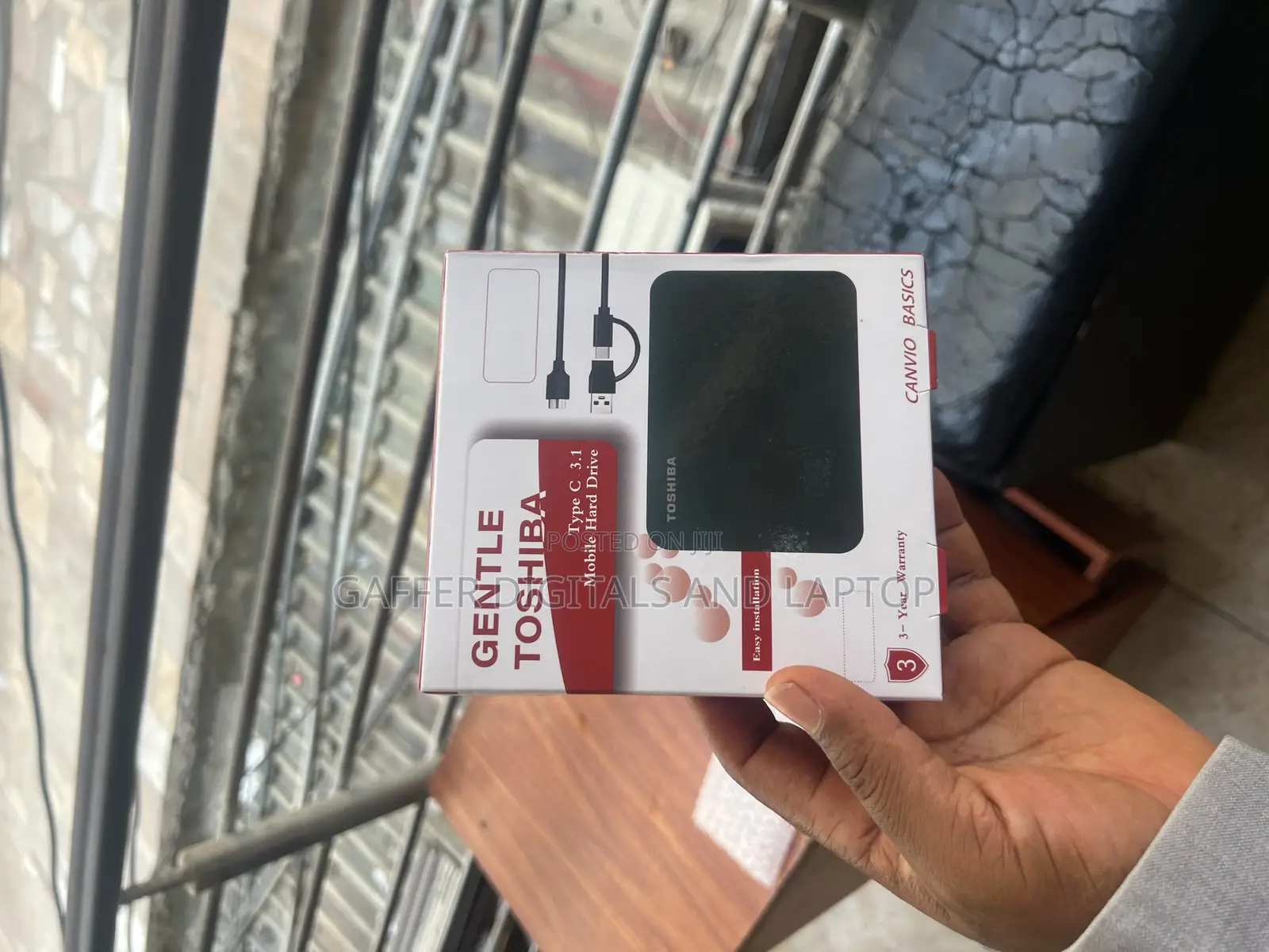 1tb Original External Gentle Typ C & Usb Cord