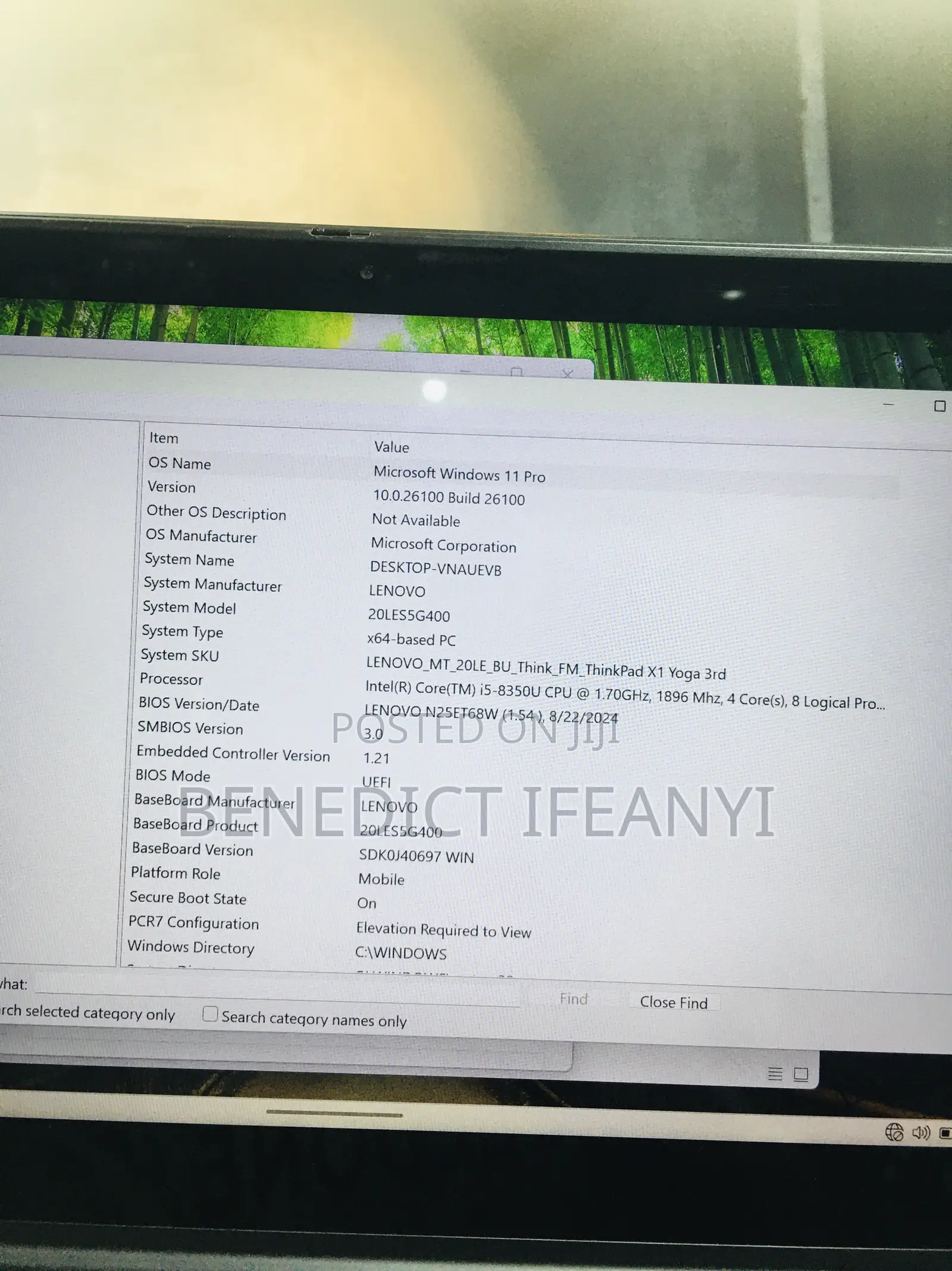Laptop Lenovo Thinkpad X1 Yoga 16GB Intel Core I5 SSD 256GB