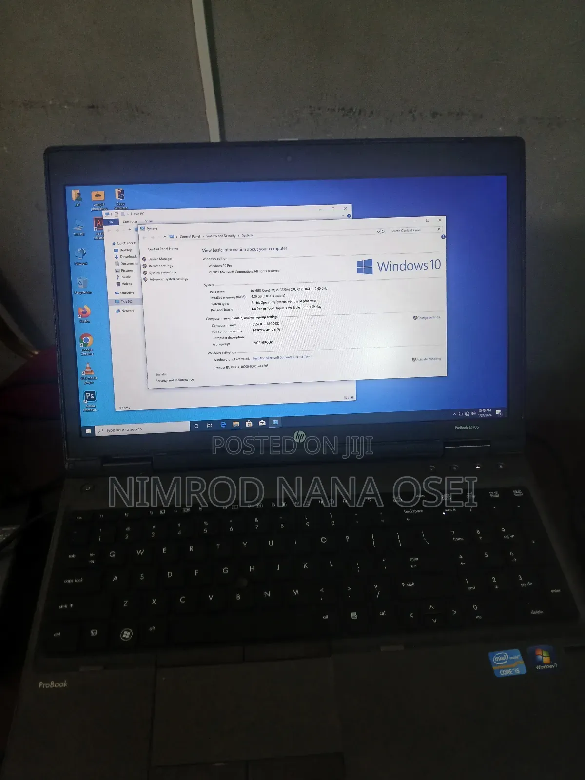 Laptop HP ProBook 6570B 4GB Intel Core i5 HDD 320GB