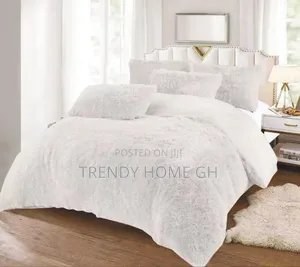 6 Pieces Fluffy Duvet Set Soft, Warm Luxury Bedding