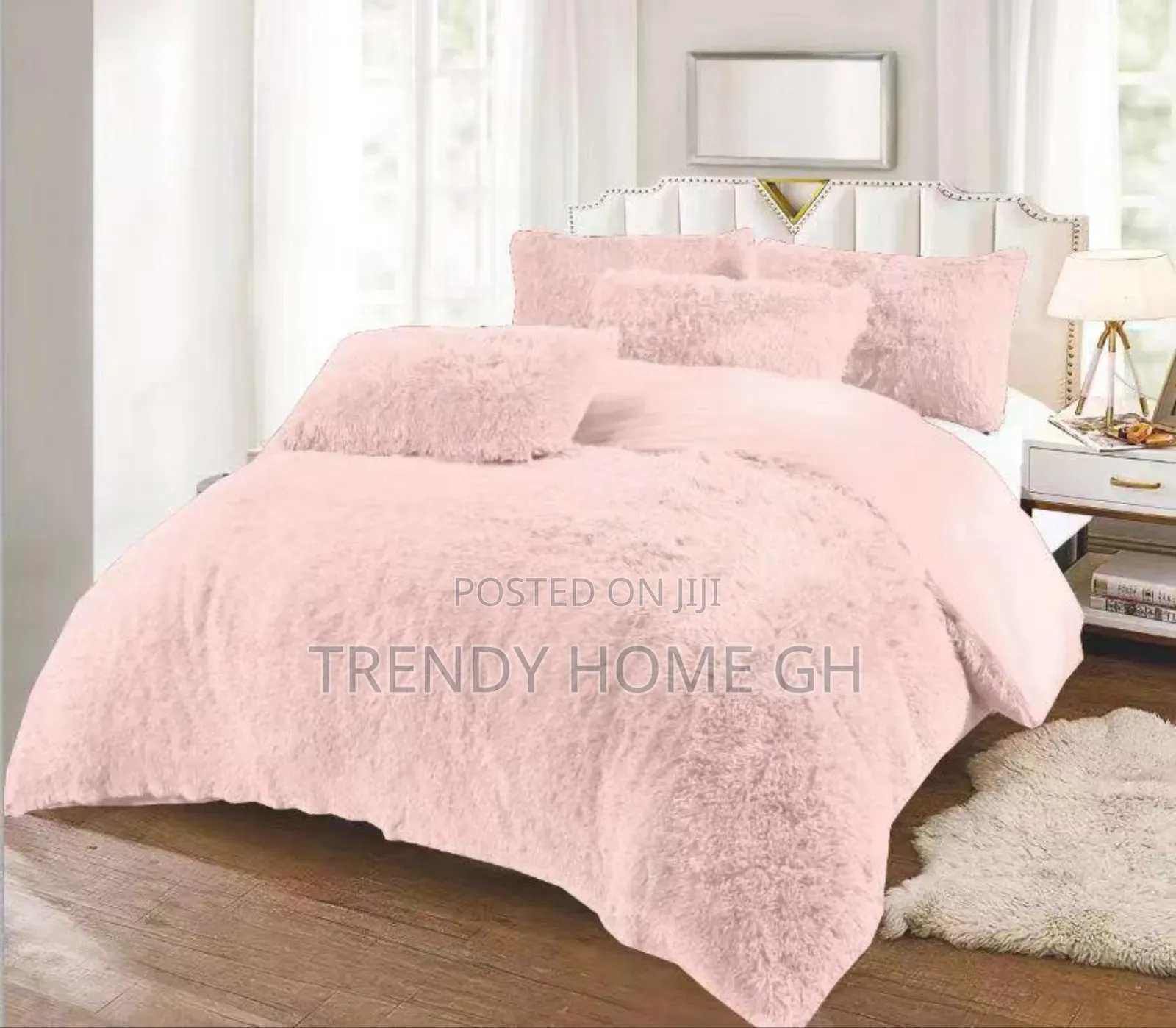 6 Pieces Fluffy Duvet Set Soft, Warm Luxury Bedding