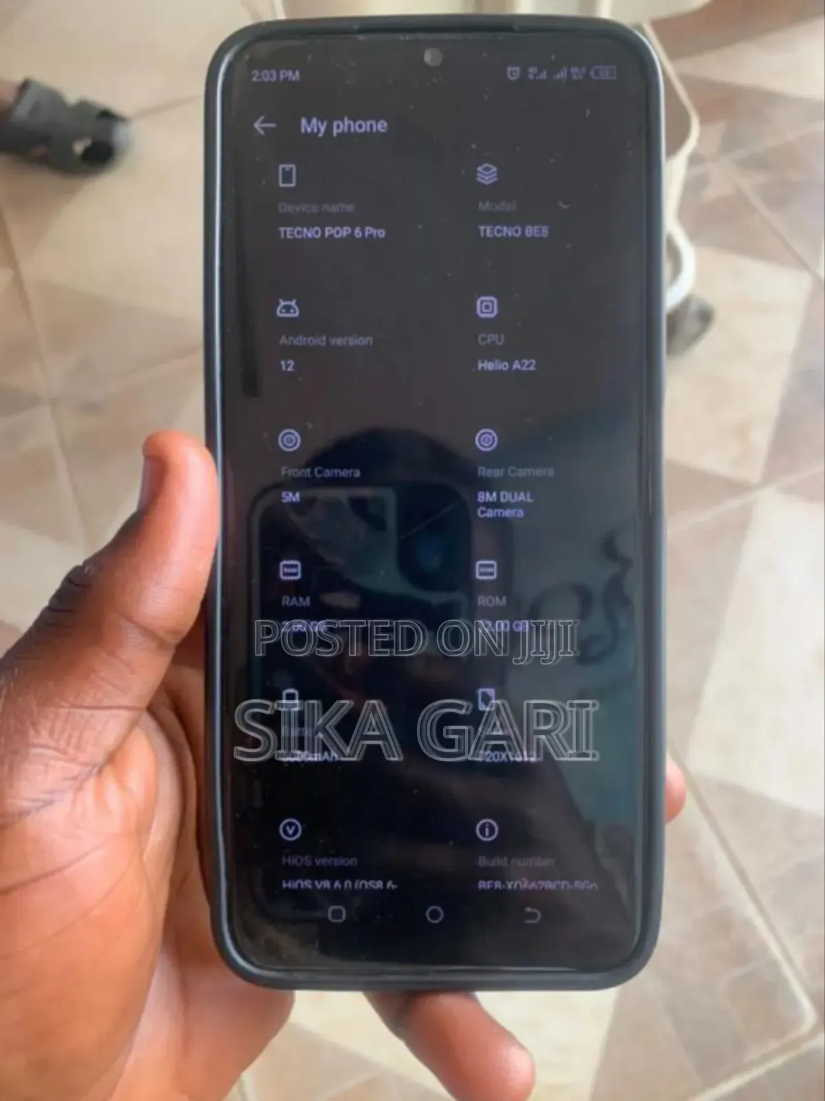 Tecno Pop 6 Pro 32 GB Blue