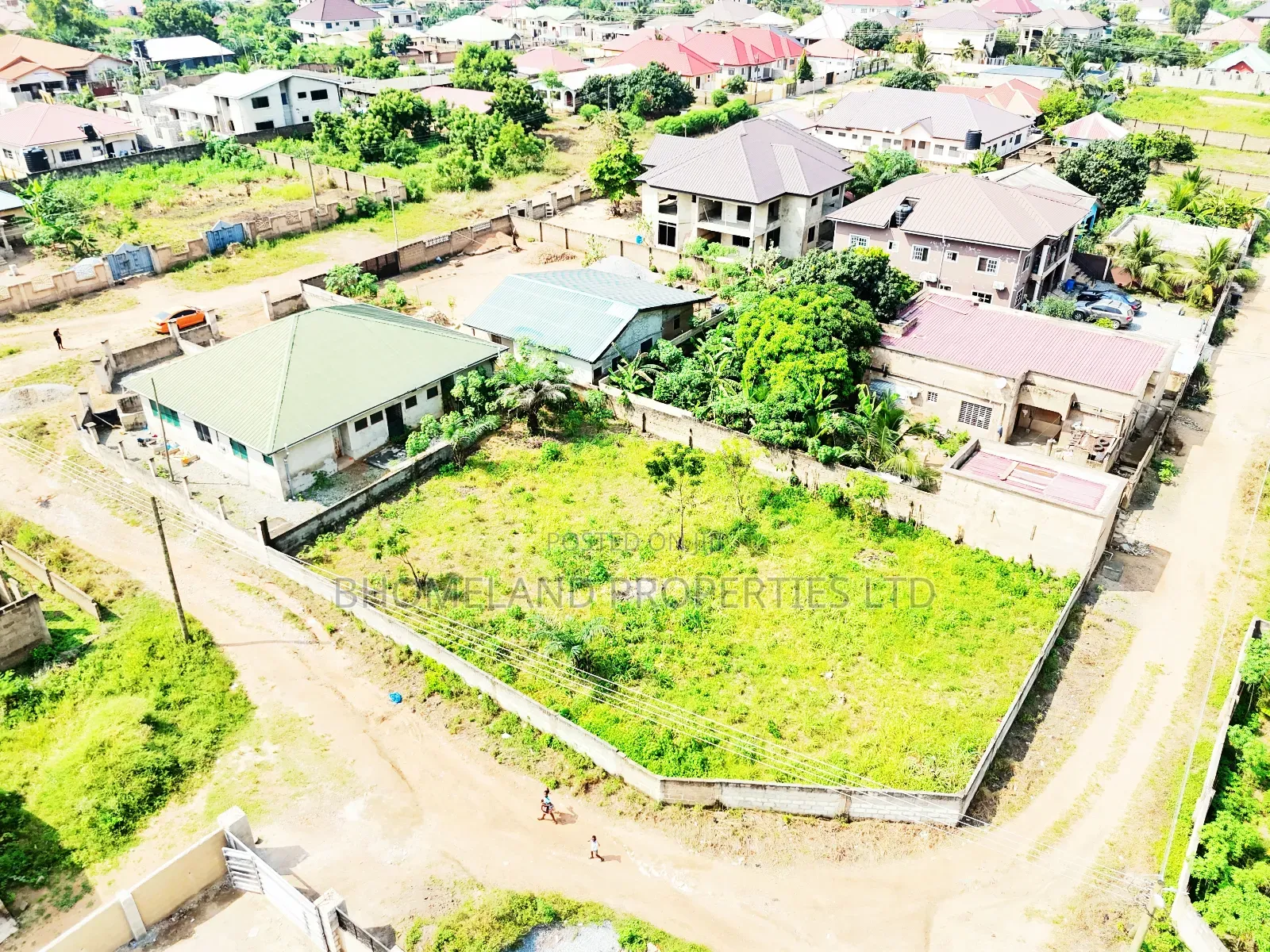 Titled One and Half Plot for Sale at Amasaman