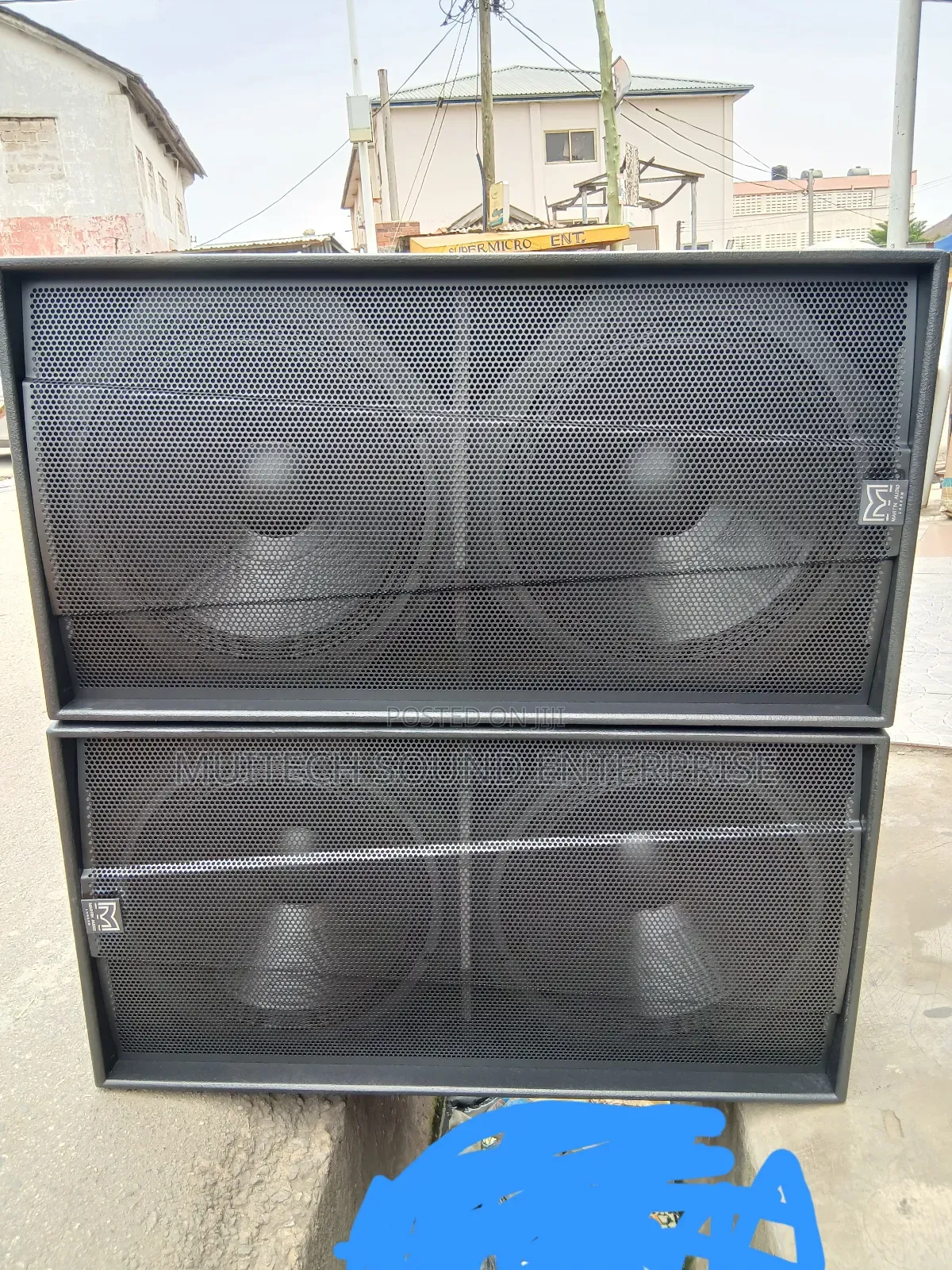 Matin Audio Double Sub Speaker
