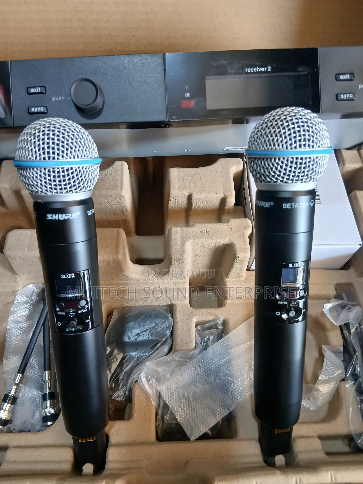 Shure Wireless Microphone (Slxd42 Beta