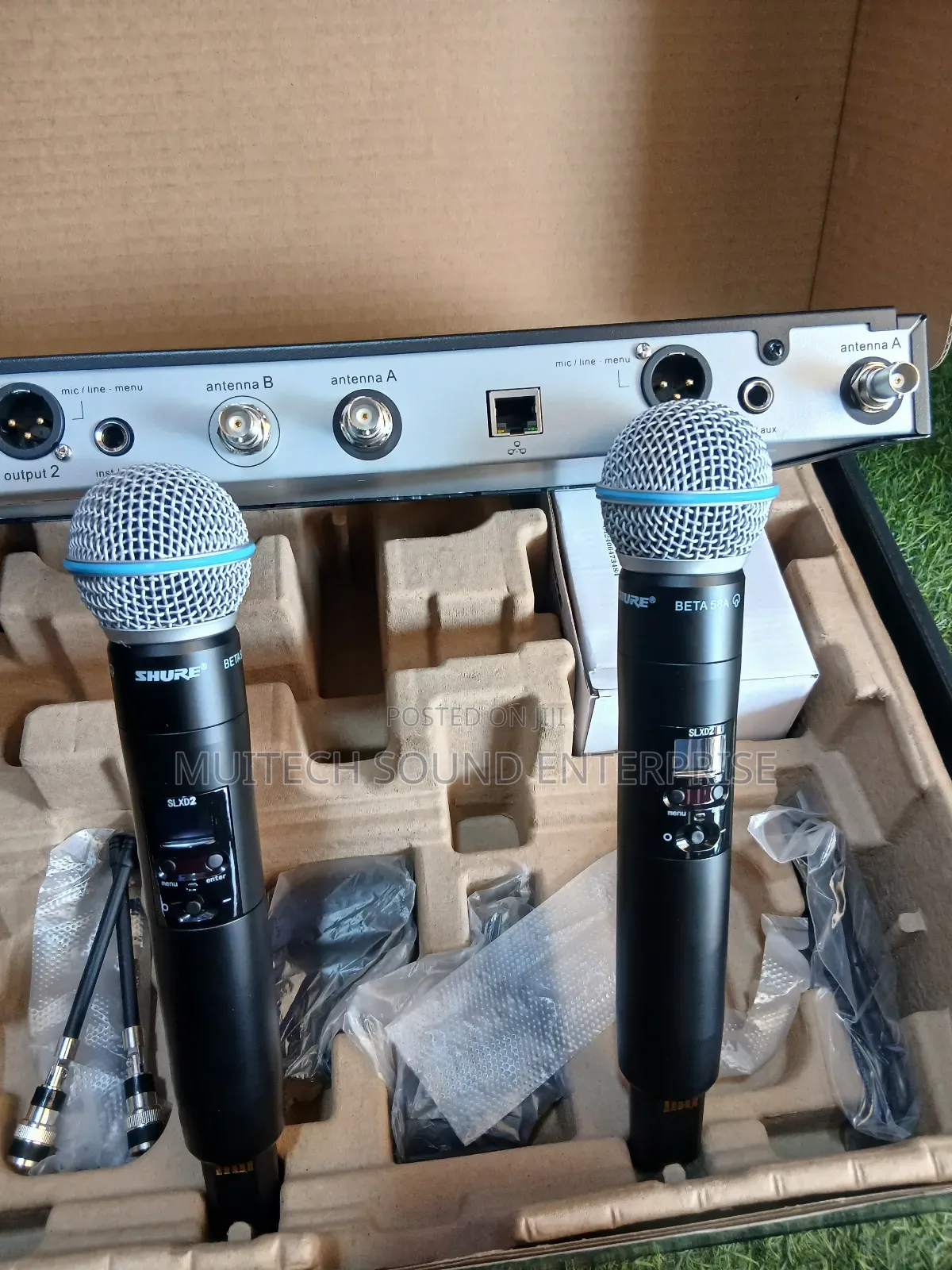 Shure Wireless Microphone (Slxd42 Beta