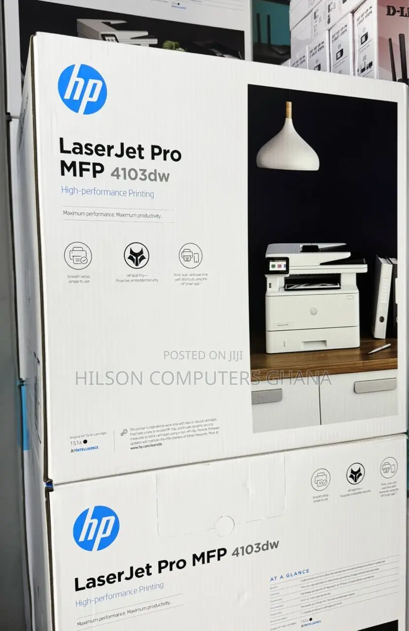 Hp Laserjet Mfp 4103dw Mono All-in-one Wireless Printer