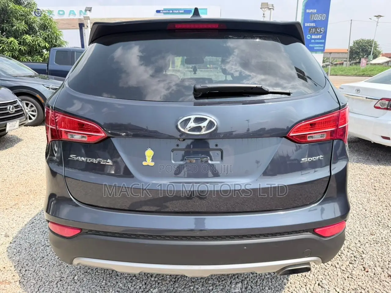 Hyundai Santa Fe SE AWD 2016 Gray
